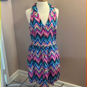 Lilly Pulitzer zig zag tank dress